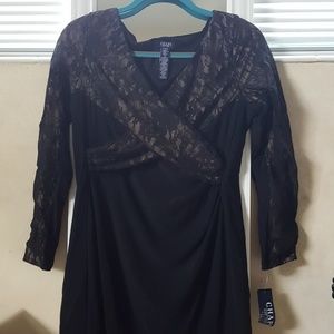 A chaps black dress